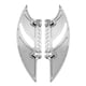thumbnail image 2 of Clavos para el pie de la motocicleta, estiramiento del conductor delantero, reposapiés, tablas del piso, diseñado para modelos 86-15 - Cromo Sunnimix Reposapiés para motocicleta, 2 of 8