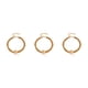 thumbnail image 2 of Collar Minnieouse de mujer Cadena torcida Color Oro Ajustable, 2 of 6
