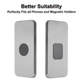thumbnail image 6 of Uxcell Replacement Metal Plates Black for Magnet Phone Case Holders, 1.18" 32Pcs, 6 of 7