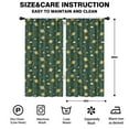 thumbnail image 2 of Blackout Kids Curtains,Green Sun Moon Star Planet Cloud Pattern Childrens Insulated Curtains Set Of 2,Bedroom Essentials,Toddler Room Decor 42"x84", 2 of 5