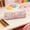 Purple, variant on Diamond Quilted Soft Waterproof PU Pencil Pouch Heart Print Cream Matching Metal Zipper Large Capacity Flexible Storage Portable Rectangular Organizer for Office