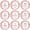 Pink1, variant on Happy Father's Day Stickers - 72 count 2" Fathers Day Sticker Happy Father's Day Labels Present Stickers for Envelope Seal Cards Boxes Present Wrapping Decorations