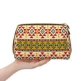 thumbnail image 4 of Xecao Aztec Print Fashion Makeup PVC Bag Large Capacity Travel Cosmetic Bag for Women Organizer Toiletry Clutch, 4 of 8