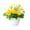 Yellow, variant on Realistic Rose Floral Arrangement Centerpiece For Home Living Room Dining Table Elegant Display