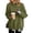 Army Green,#181, variant on Crew Neck Sweatshirts Women 2 in 1 Faux Layered Plaid Trendy Pullover Tops,M