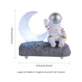 thumbnail image 3 of Luz De Luna Astronauta Luminoso Altavoces Bluetooth Altavoz Portátil Bluetooth Sonido De Alta Definición Estéreo Emparejamiento Altavoz Soporte Aux Tf Radio Fm Para Fiesta En Casa Al Aire Libre Minnieouse EL013803-02, 3 of 5