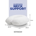 thumbnail image 3 of Almohada De Cuello Memory Foam Spring Air Soporte Cervical., 3 of 7