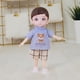 thumbnail image 1 of Muñeca masculina para niño, muñeca BJD coleccionable, maquillaje básico, ojos marrones, figuras de acción con cabeza DIY, pelo corto, muñeco para niño Violeta, 1 of 10