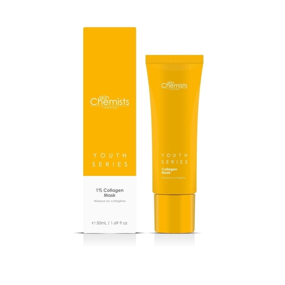 skinChemists Youth Series 1% Collagen Firming Face Mask, 50 mL
