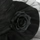 thumbnail image 4 of Sombrero negro grande y puntiagudo Qarigey, 4 of 6
