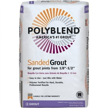 Custom Building Products  25 lbs Delorean Gray Polyblend Plus Sand Grout