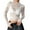 #0012-White, variant on Women's Lace Pullover Undershirt Crochet Cutout Long Sleeve Top