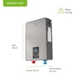 thumbnail image 2 of Calentador de Agua Electrico Instantáneo 220V, 1.5 Servicios, Pantalla táctil control de Temperatura de 30° a 55°C AVERA CE01, 2 of 11