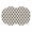Black Beige, variant on Wave Point Black Round 15 Inch Placemats Set of 2, Modern Minimalist Geometric on Linen HeatResistant Non Slip Place Mats for Dining Table, Wipeable Braided Kitchen Table Mats for Housewarming