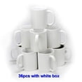 thumbnail image 4 of Tazas de cerámica blanca para sublimación MYSUB de 11 oz, paquete de 36, 4 of 7
