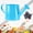 B, variant on Metal Watering Can White, Tinplate Watering Kettle, 1l Metal Garden Watering Can, Vintage Sprinkling Can for Flowers, Indoor & Outdoor Plants, Lawn & Garden Irrigation Tool (C)