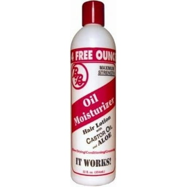 Bronner Brothers Moisturizer Aloe & Castor Hair Lotion, 12 fl oz