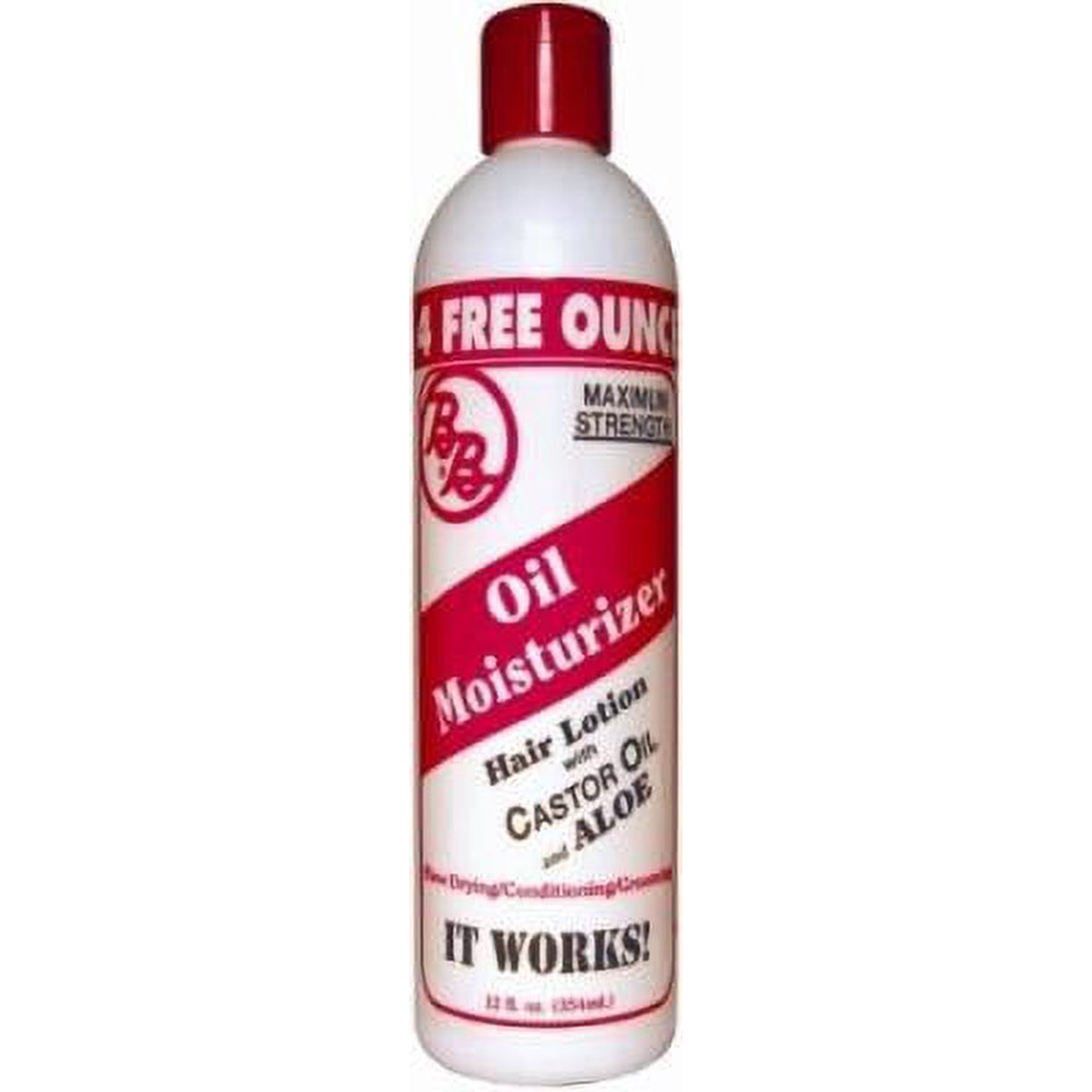 Bronner Brothers Moisturizer Aloe & Castor Hair Lotion, 12 fl oz