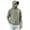 Green, variant on Mens Detachable Hood Sun Shirts UPF Face Cover Cooling Long Sleeve Jacket Lightweight Fishing Outdoor Hiking Swim Rash Guards
