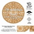 thumbnail image 3 of Boho Farmhouse Jute Circle Rug, Reversible Rustic Coastal Area Mat Natural Jute 7A, 4 FT, 3 of 5
