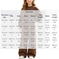 thumbnail image 7 of Ixbnca Kids Girls 2 Piece Sweatsuits Warm Crew Neck Sweatshirt Wide Leg Sweatpants Baggy Casual Tracksuits, 7 of 7