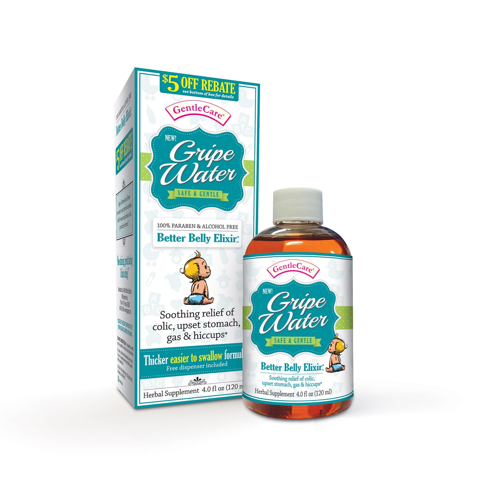 Gentle Care Gripe Water 4 fl oz