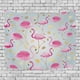 thumbnail image 2 of ABPHQTO Tapiz de flamenco Decoración de pared Sala de estar Dormitorio Tapices DIY 150x225 cm, 2 of 4