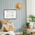 thumbnail image 4 of Inspirational Canvas Wall Art I Am The Storm" | Rustic Farmhouse Decor, Ready-to-Hang Framed Art for Bedroom, Office, Dorm, Meditation Nook | Handmade in USA, Premium Pine Frame, 4 of 5