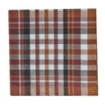 thumbnail image 2 of Split P Russett Plaid Striped Red Napkin Set Of 4, 2 of 6