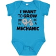 thumbnail image 3 of Inktastic I Want to Grow Up to Be a Mechanic Boys or Girls Baby Bodysuit, 3 of 5