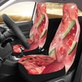 thumbnail image 2 of Xecao Refreshing Watermelon Slices Print Car Seat Cover in That Fits Most Cars, Vans, SUVs, and Trucks., 2 of 7