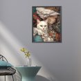 thumbnail image 2 of AB Parcial 5D DIY Taladro Retro Literaria 45x55cm, 2 of 9