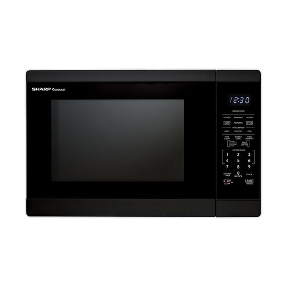 Horno microondas Sharp SMC1461KB 1.4 pies cúbicos 1100W negro