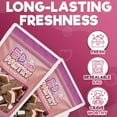 thumbnail image 4 of Freeze Dried Ice Cream YPF5&nbsp;Sandwich Bites, 2 Pack, Neapolitan, Crunchy & Sweet Snack, 2.5 oz, Dehydrated, Resealable Gift Bag, Strawberry, Vanilla, Chocolate, 4 of 8