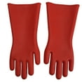 thumbnail image 1 of Guantes de seguridad para electricistas, par de guantes aislantes eléctricos, guantes aislantes de voltaje, ingeniería de precisión, 1 of 14