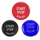 thumbnail image 4 of Cubierta del interruptor del botón del motor Start Stop para X5 E70 X6 3 Series (rojo brillante) Ehuebsd Accesorios para autos y motos, 4 of 6