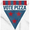 thumbnail image 2 of Vote Pizza Foodie USA Election Gym Unisex Plus Fleece Graphic Hoodie Brisco Brands 2X, 2 of 5