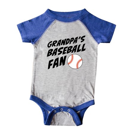 

Inktastic Grandpa s Baseball Fan Gift Baby Boy or Baby Girl Bodysuit