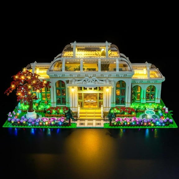 Upgraded Led Light Kit Compatible with Lego The Botanical Garden Building Set, Lights Decoration Compatible with Lego 21353 (Model Not Included)