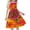 Multicolor #03, variant on Nmnitkp Girl Dresses Cute Summer Sundress Boho Strap Casual Sleeveless Tiered Cami Dresses Multicolor,7 Years