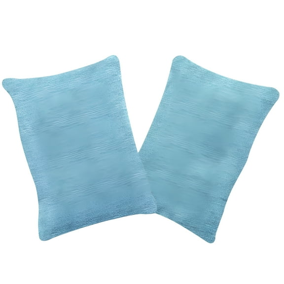 LAMIRO Decorative Pillows Plush,Home Decor,Living Room Decor,2 Pack Microfiber Soft Tiny Pillows Machine Washable Travel Pillows 11" X 7"