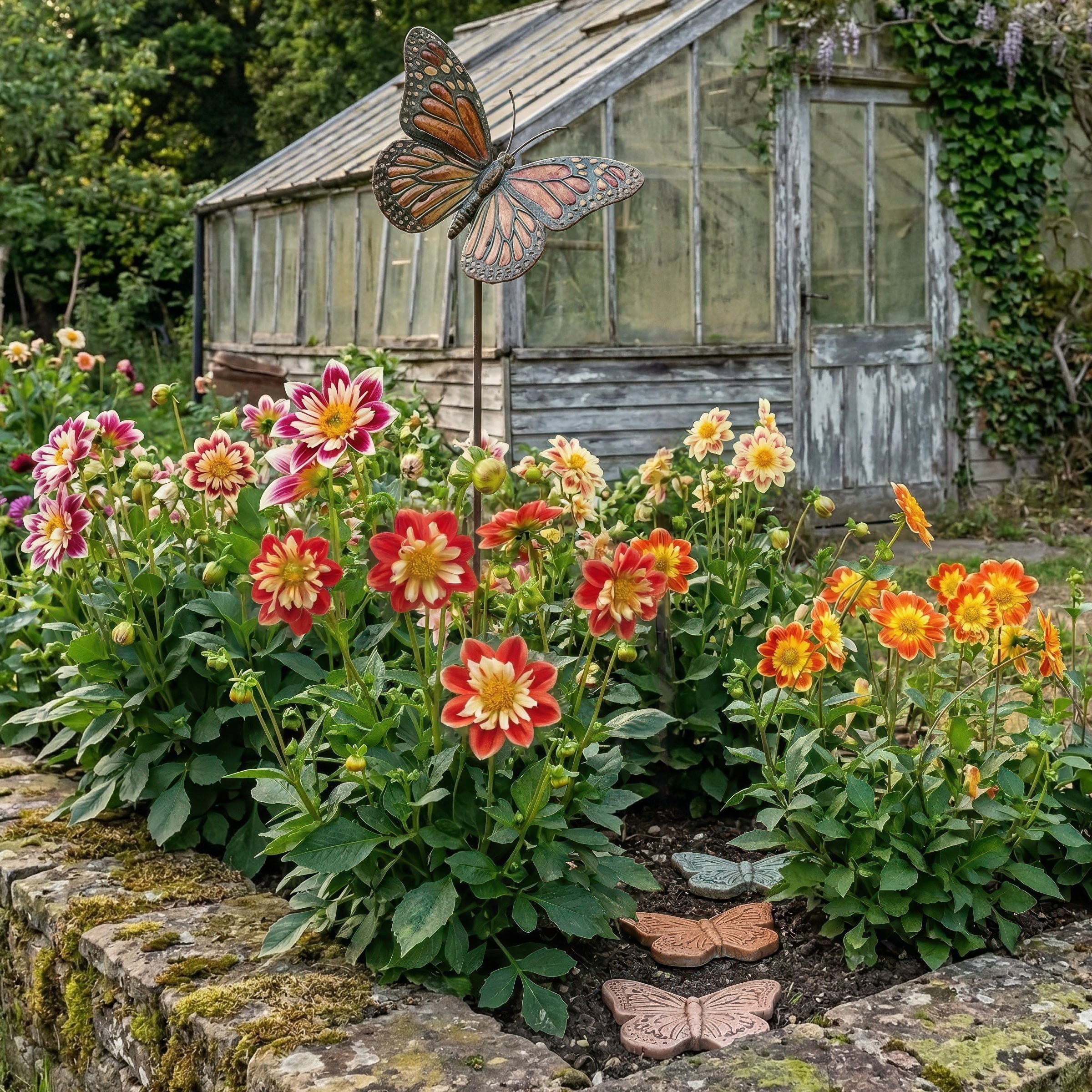 National Plant Network Dahlia Collarette Mixed Bulbs (10-Pack)