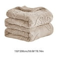 thumbnail image 4 of Xihbxyly Manta Dimensional, Diseño de Terciopelo de Doble Cara, Tela Suave y Acogedora, Versátil para La Siesta, Viajes, Hogar, Perfecta para Relajarse En El Sofá de La Oficina, Múltiples Opciones de, 4 of 7