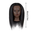 thumbnail image 2 of Cosmetology Hairstyling Mannequin Training Head with Holder for Practice and Skill Development, 2 of 5