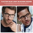 thumbnail image 4 of MODFANS Men's Blue Light Blocking Reading Glasses with Spring Hinge, +1.50, 4 Pair, 4 of 4