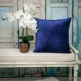 thumbnail image 2 of Parkland Collection Delta Transitional Quilted Blue Throw Pillow, 2 of 7