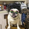 thumbnail image 2 of OAVQHLG3B Funny Dog Cats Cosplay Wig Apparel Toy Pet Costumes Cats Dress Up For Parties Festivals Dog Wigs For Medium And Large Dogs, 2 of 8