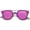 Purple-Black / Purple Mirror, variant on sunglassLA Unisex Modern Fashion Minimal Wire Temple Inner-Rimmed Color Mirror Lens Pantos Metal Sunglasses (Pink-Gold / Pink Mirror) - 58mm
