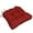 Red, variant on 19" x 19" Patio Chair Seat Pads Brown - Outdoor/Indoor Patio Cushions Set of 2 - Replacement Cushions for Chairs and Seating - Olefin Seat Pads for Porch, Deck, and Garden Seats