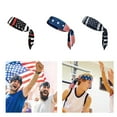 thumbnail image 6 of ZPAQI Adult Girls Fashion Bandana Brand Headband USA Flags Turban for Men Women, 6 of 20